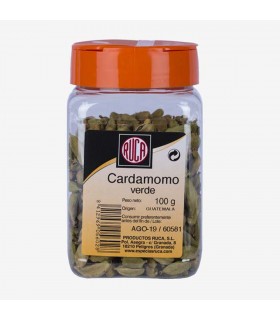 Cardamomo em grão - Pote 100 gr - Seleção de especiarias orientais