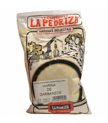 CHICKPEA FLOUR -FRIED - GLUTEN FREE - LA PEDRIZA - 400 GRS