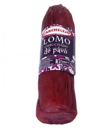 Lomo Embuchado de Pavo HALAL - Carchelejo - 1kg. Aprox.
