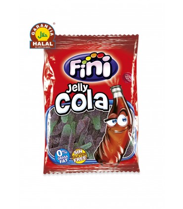 Garrafas de Cola - Guloseimas Halal - Sem Glúten e 0% de Gordura - Fini - 100 gr