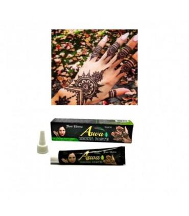 Tubo Tatuaje Henna Negra - Mezcla Preparada - Tattoo - Calidad