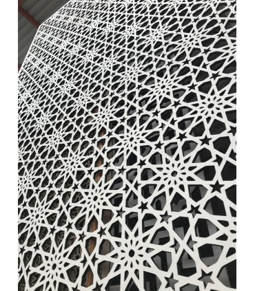 Mekness reticolo arabo - 240 x 120 cm.