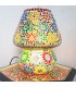 Mesa - Multi Color Mosaik - Lampe Design Mushroom - installation