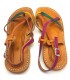 Sandalia Mujer - 100% Cuero - Multicolor - Modelo Alwania