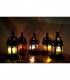 Candle Lantern Hexagonal - Crystals - 5 Colors