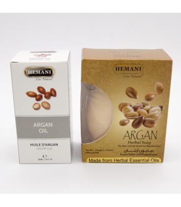 Pack Aceite de Argan + Jabón de Argán - Hemani