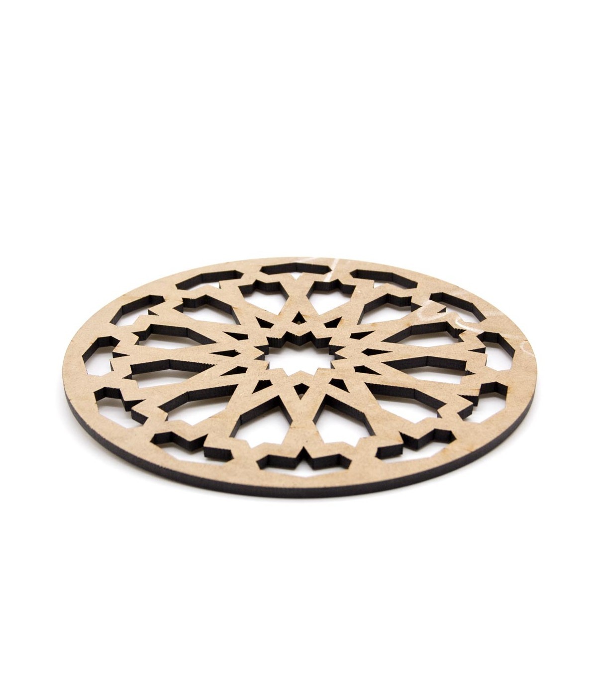 Set Di 6 Sottobicchieri In Tessuto Con Supporto - Assorbenti E Antiscivolo, Proteggi Tavolo In 4 Colori, Lino, Per Tazze E Bicchieri