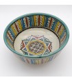 Bol ou Saladier - Céramique Fès - Multicolore - 20 x 9 cm