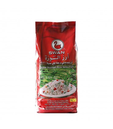 Super Basmati Rice Sella 1121 - India - Swan Rice - 900gr