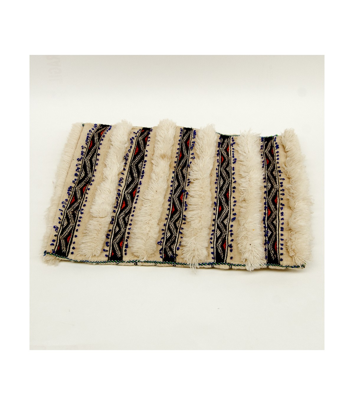 Atmosphera Federa Per Cuscino Etnica - 40x40 Cm In Cotone, Colori Oro E Grigio O Lino, Rimovibile E Lavabile