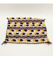 Fodera per cuscino berbero - stile vintage - 37 cm x 47 cm - sfondo bianco multicolore