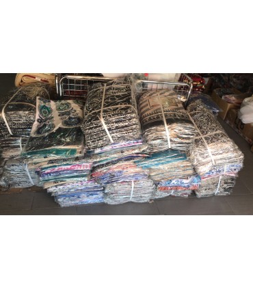 Lot 50 x Verschiedene indische Stoffe 210 x 240 cm