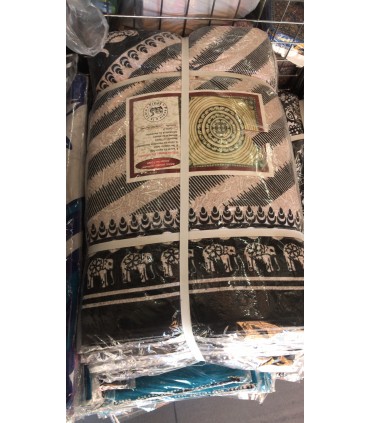 Lot 50 x Assorted Indian Fabrics 210 x 240 cm