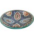 ASSIETTE ARABE EN CÉRAMIQUE FEZ - 40CM - PEINT À LA MAIN
