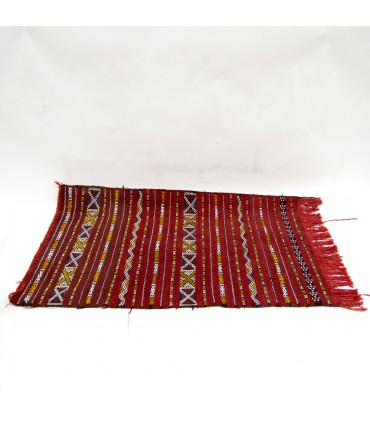 Tapiz Marroqui - Estilo Vintage Bereber - 130cm x 80cm - Multicolor