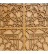 Porta Sultan - Estrutura Decorativa de Madeira - 100 x 88 cm