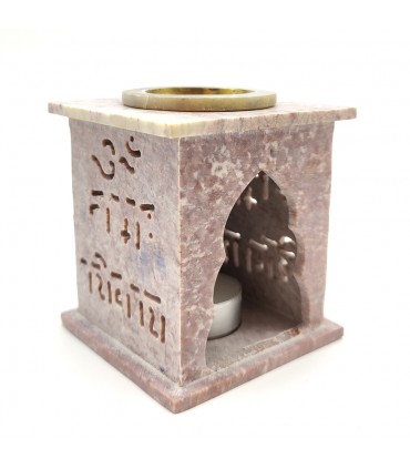 Censer Burner Pack Essential oils air freshener + 12 assorted Goloka oils + 10 Paraffin candles