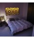 RGB LED Backlit Bed Headboard + Mobile Control