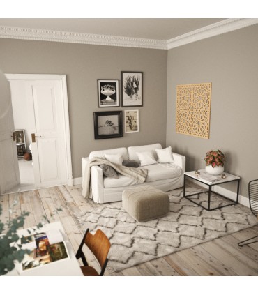 Moldura Celosío Árabe - Alhambra Design - 1m x 1m