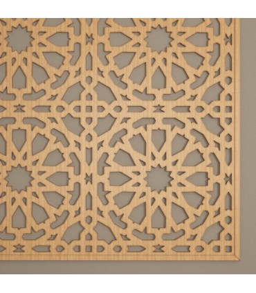 Arabic Lattice Frame - Alhambra Design - 100 cm x 100 cm