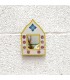Decorative Mirror - 100% Handmade Vintage Style Decoration - Hak Model nº1 - 16.5 x 11.5
