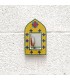 Espejito Andalusi Decorativo - Decoración Estilo Vintage 100% Artesanal - Modelo Hak nº14 - 17 x 11cm