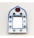 Andalusian Decorative Mirror - 100% Handmade Vintage Style Decoration - Hak Model nº15 - 16 x 10cm