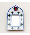 Andalusian Decorative Mirror - 100% Handmade Vintage Style Decoration - Hak Model nº15 - 16 x 10cm