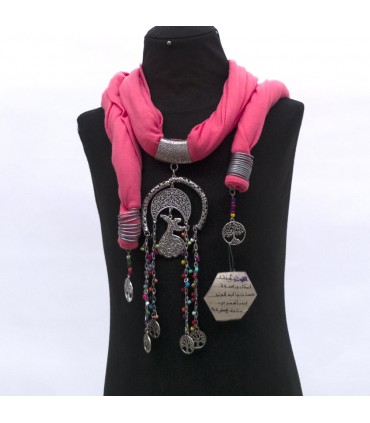 Scarf Pendant Woman Scarf Necklace - Bohemian Style - Egyptian Style - Model nº 11