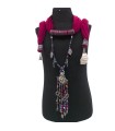 Scarf Pendant Woman Scarf Necklace - Bohemian Style - Egyptian Style - Model nº 12