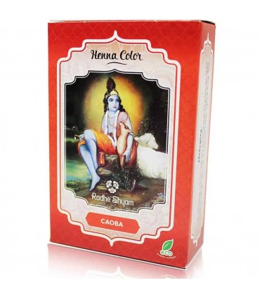 Natural Henna Hair Dye - Mahogany Color - Radhe Shyam - 100 gr