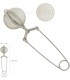 Tee-Filter-Clip - 45 mm - ideale Tee und Infusion