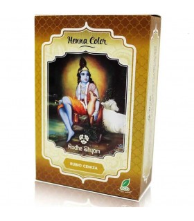 Henna Natural Teñir Pelo - Rubio Ceniza- Radhe Shyam - 100 gr