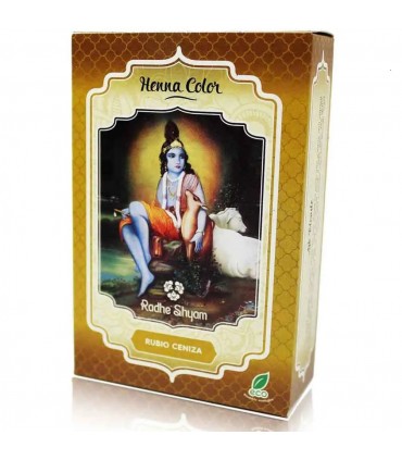 Henna Natural Teñir Pelo -Rubio Dorado- Radhe Shyam - 100 gr