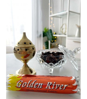 Pack Censer + Coal + Incense to burn + Tweezers