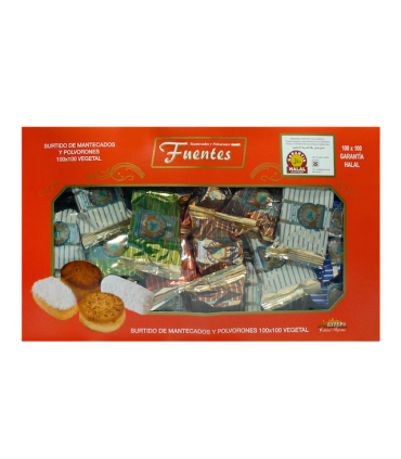 Assortimento Mantecados e Polvorenes FUENTES - Garanzia Halal - 600 gr