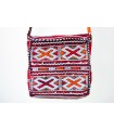 Sac tapisserie en laine fait main berbère - Modèle Jibli Studs