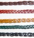 Ceinture en cuir tressé - Modèle Hizam