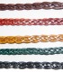 Cintura in Pelle Intrecciata - Modello Hizam