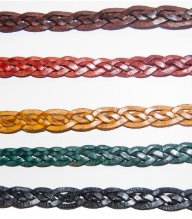 Braided Leather Belt - Hizam Model