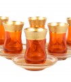 Set 6 Verres à Thé Turc - Modèle Ahmar