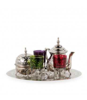 Juego de Té Arabe - Modelo Marrakech