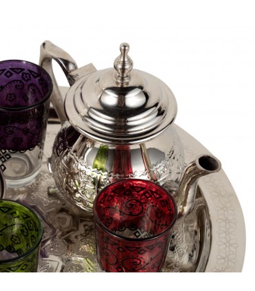 Arabisches Teeservice - Modell von Marrakesch