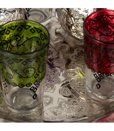 Servizio da Tè Arabo - Modello Marrakech