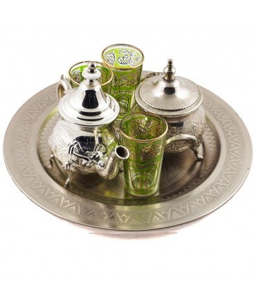 Servizio da tè arabo - Modello Assilah