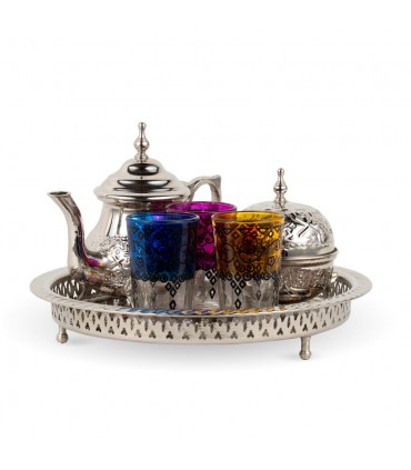 Juego de Té Arabe - Modelo Tetuán