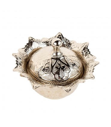 Sucrier rond en alpaga - Modèle turc de luxe