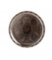 Bandeja para Té Grabada 35 cm - Calidad DELUXE - Modelo Otomano