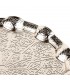 Turkish Engraved Tea Tray - DELUXE Quality - Istambul Model - 25 cm