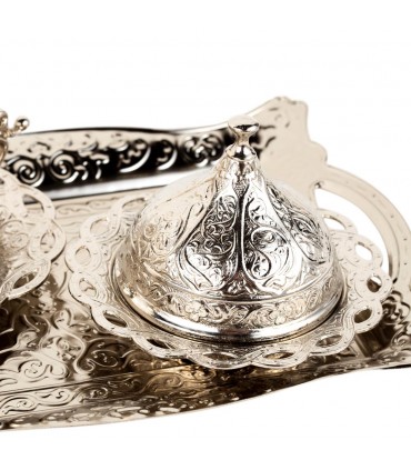 Servizio da tè e caffè turco - 2 persone - Modello Anatolia